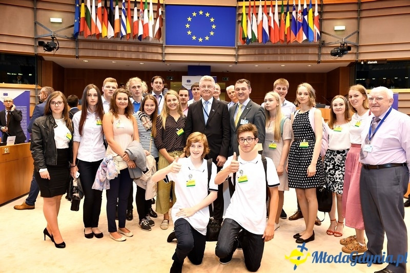 Uczniowie Gimnazjum nr 11 w Gdyni w Parlamencie Europejskim