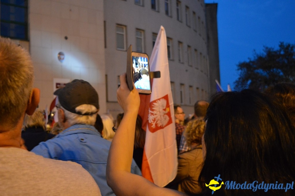 Czwartkowy protest pod Sądem Rejonowym w Gdyni