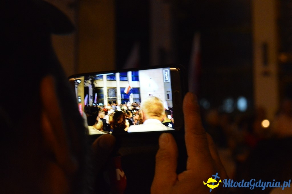 Czwartkowy protest pod Sądem Rejonowym w Gdyni