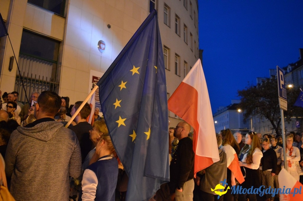 Czwartkowy protest pod Sądem Rejonowym w Gdyni
