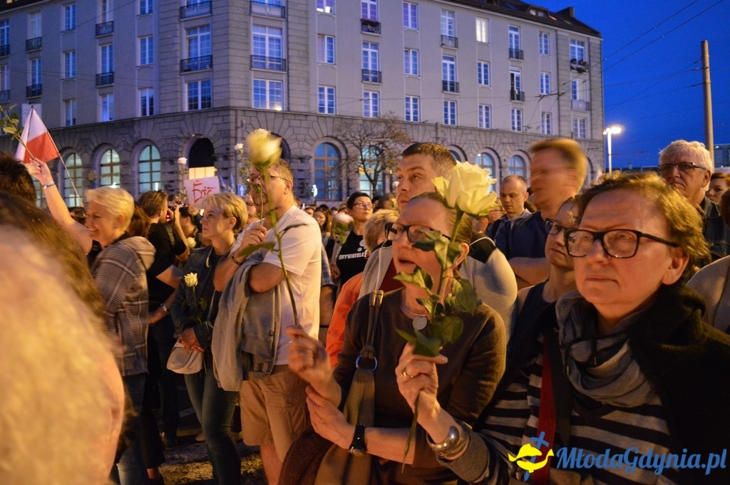 Czwartkowy protest pod Sądem Rejonowym w Gdyni
