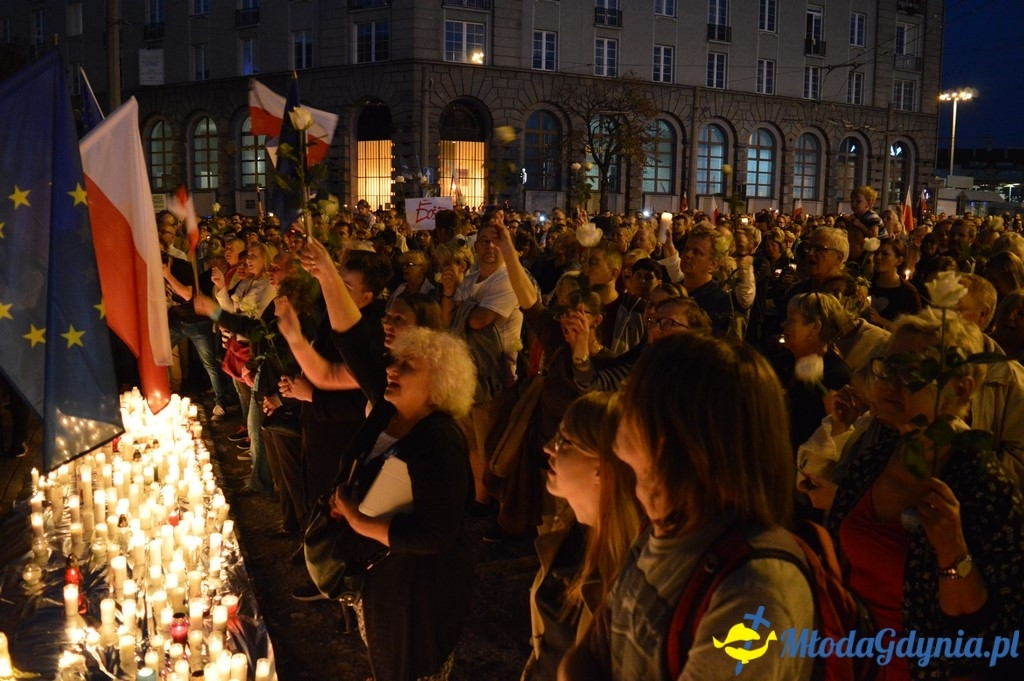 Czwartkowy protest pod Sądem Rejonowym w Gdyni