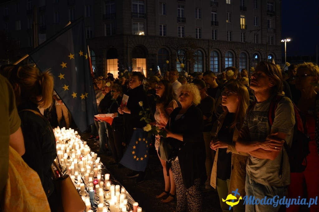 Czwartkowy protest pod Sądem Rejonowym w Gdyni