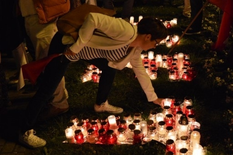 Czwartkowy protest pod Sądem Rejonowym w Gdyni