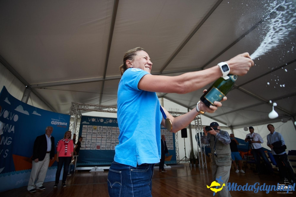 Powitanie Mistrzyń Świata w kl. 470 - 2017