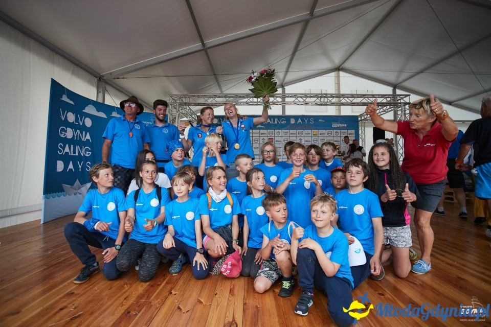 Powitanie Mistrzyń Świata w kl. 470 - 2017