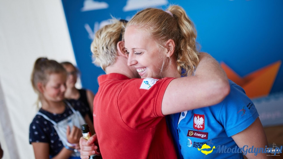 Powitanie Mistrzyń Świata w kl. 470 - 2017