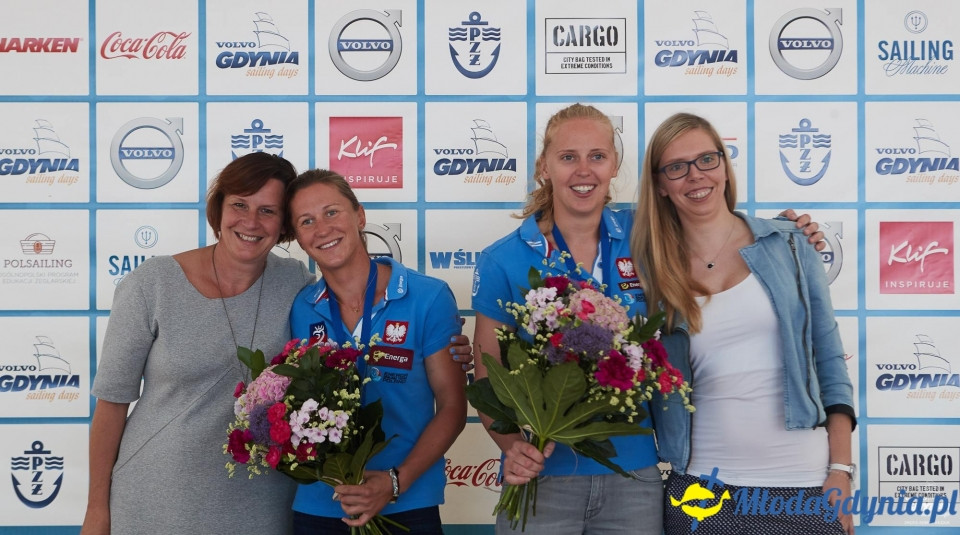 Powitanie Mistrzyń Świata w kl. 470 - 2017