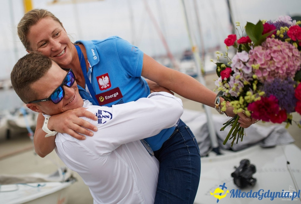 Powitanie Mistrzyń Świata w kl. 470 - 2017