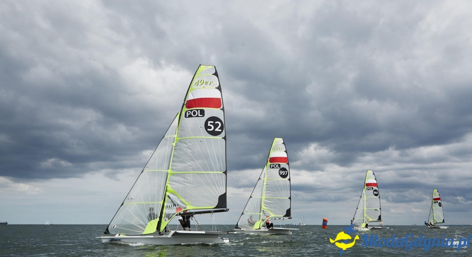 Mistrzostwa Polski w Sprincie - kl. Finn, 49er, RS - x - 2017