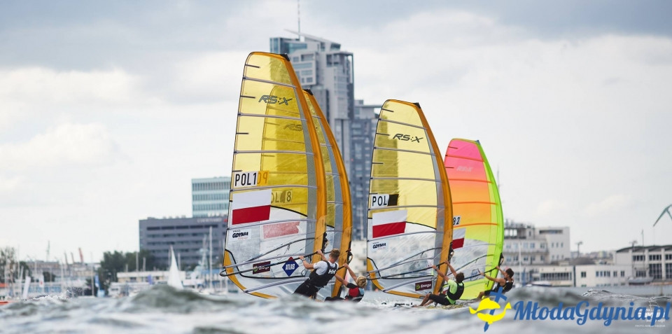 Mistrzostwa Polski w Sprincie - kl. Finn, 49er, RS - x - 2017