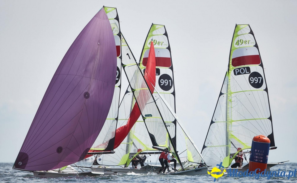 Mistrzostwa Polski w Sprincie - kl. Finn, 49er, RS - x - 2017