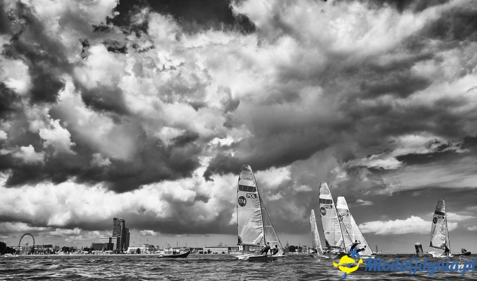 Mistrzostwa Polski w Sprincie - kl. Finn, 49er, RS - x - 2017