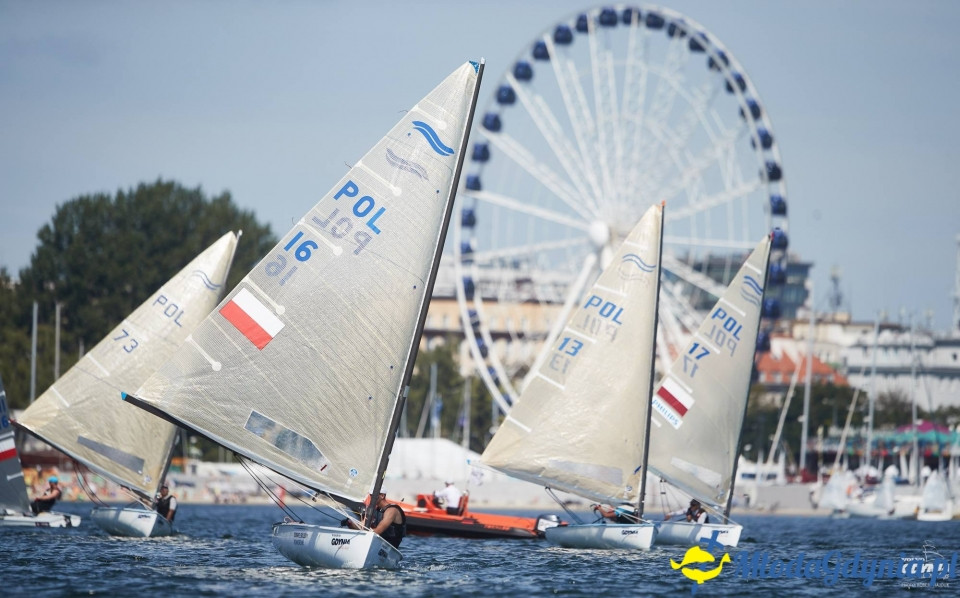 Mistrzostwa Polski w Sprincie - kl. Finn, 49er, RS - x - 2017