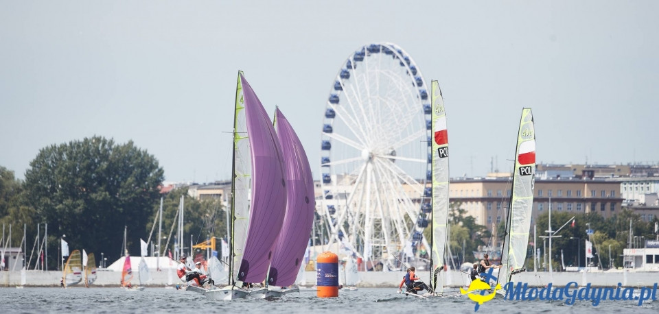 Mistrzostwa Polski w Sprincie - kl. Finn, 49er, RS - x - 2017