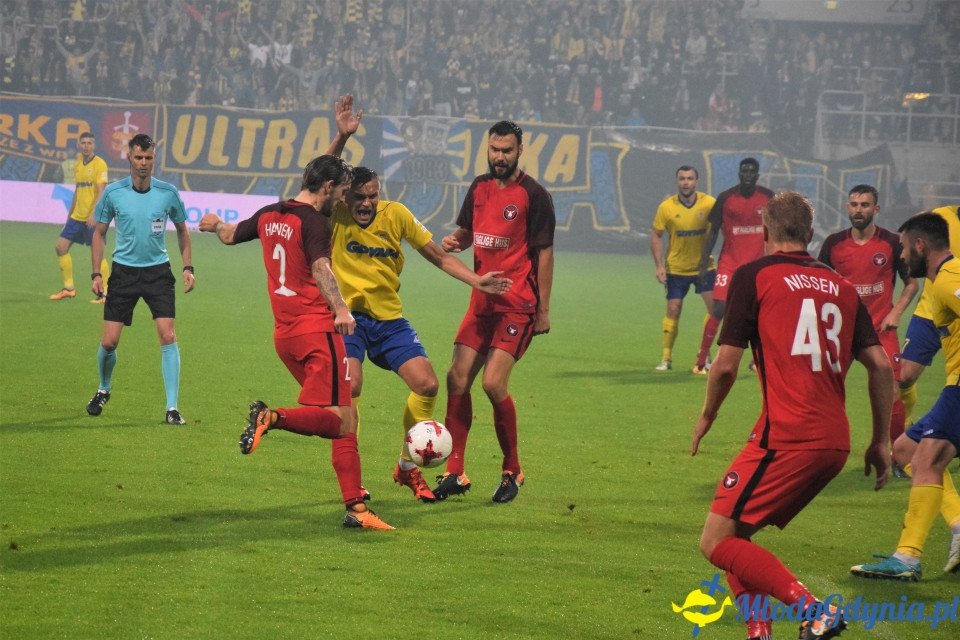 Arka Gdynia vs FC Midtjylland 3-2