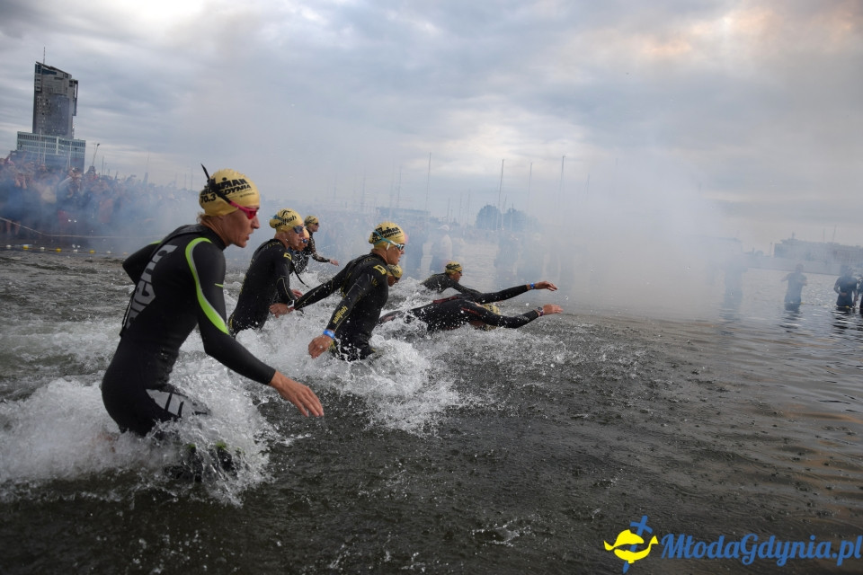 Ironman Gdynia 70.3 (pływanie i rower)