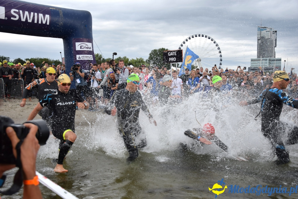 Ironman Gdynia 70.3 (pływanie i rower)