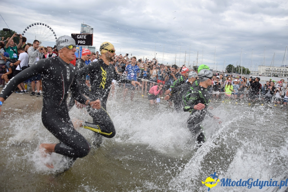 Ironman Gdynia 70.3 (pływanie i rower)