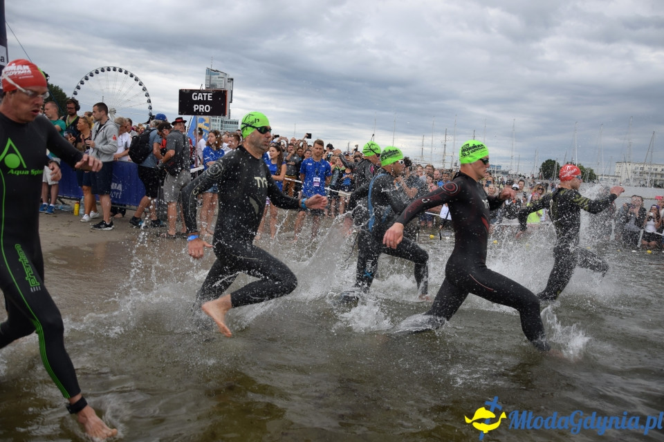 Ironman Gdynia 70.3 (pływanie i rower)