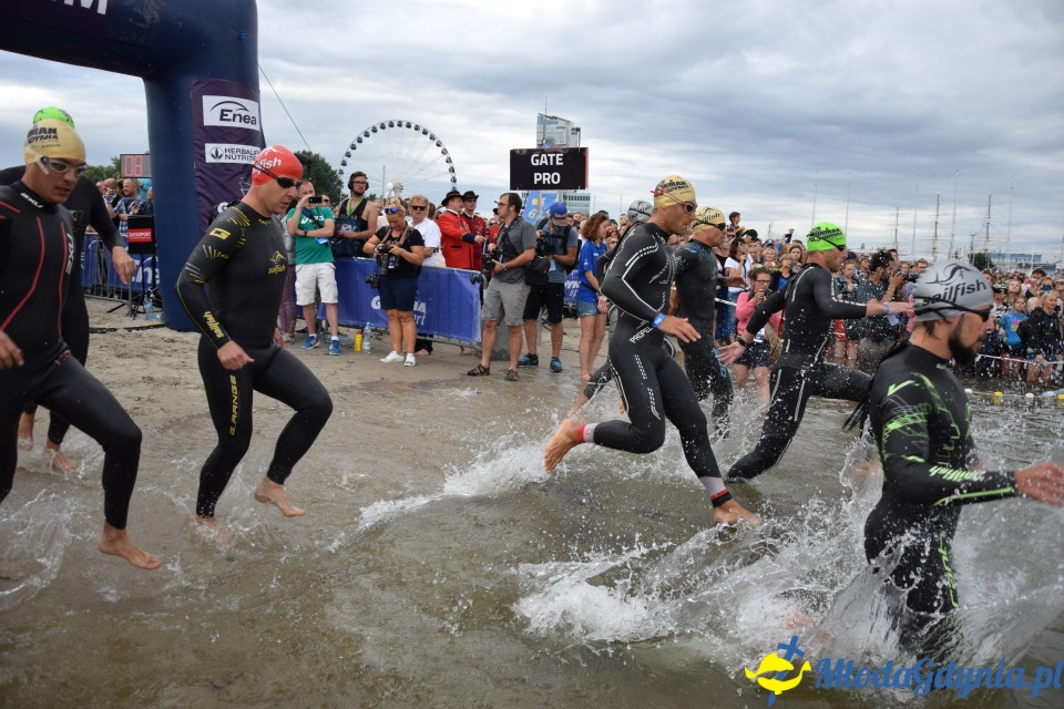Ironman Gdynia 70.3 (pływanie i rower)