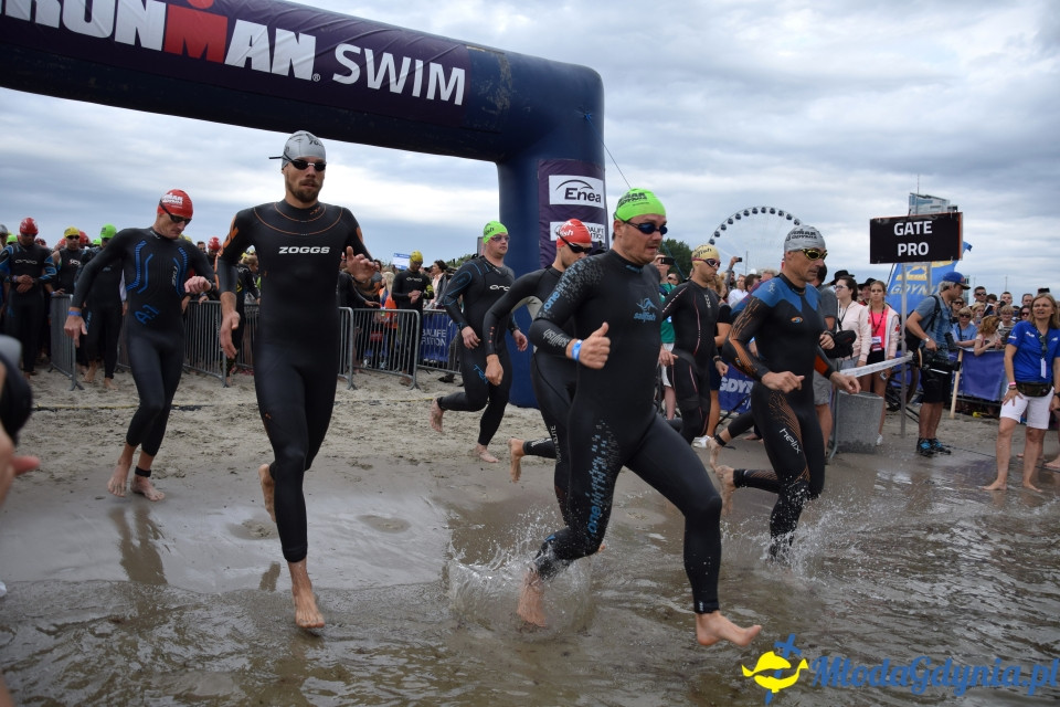 Ironman Gdynia 70.3 (pływanie i rower)