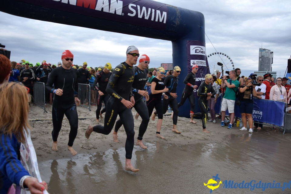 Ironman Gdynia 70.3 (pływanie i rower)