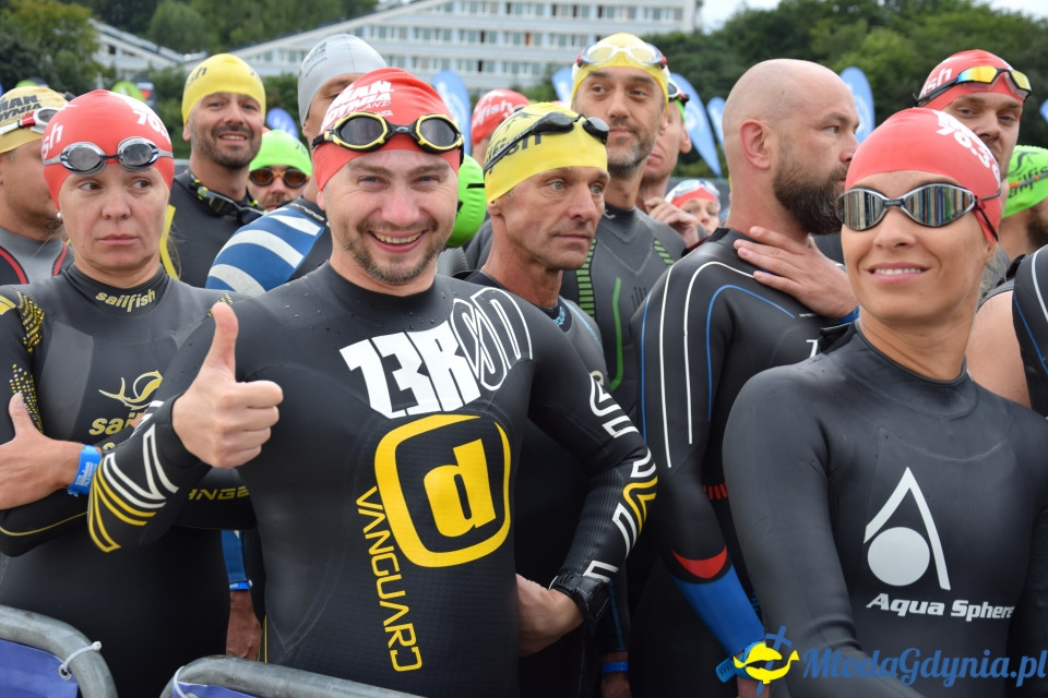 Ironman Gdynia 70.3 (pływanie i rower)