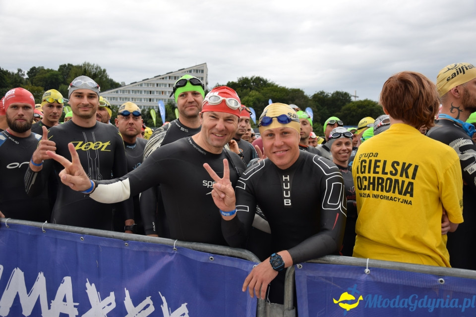 Ironman Gdynia 70.3 (pływanie i rower)