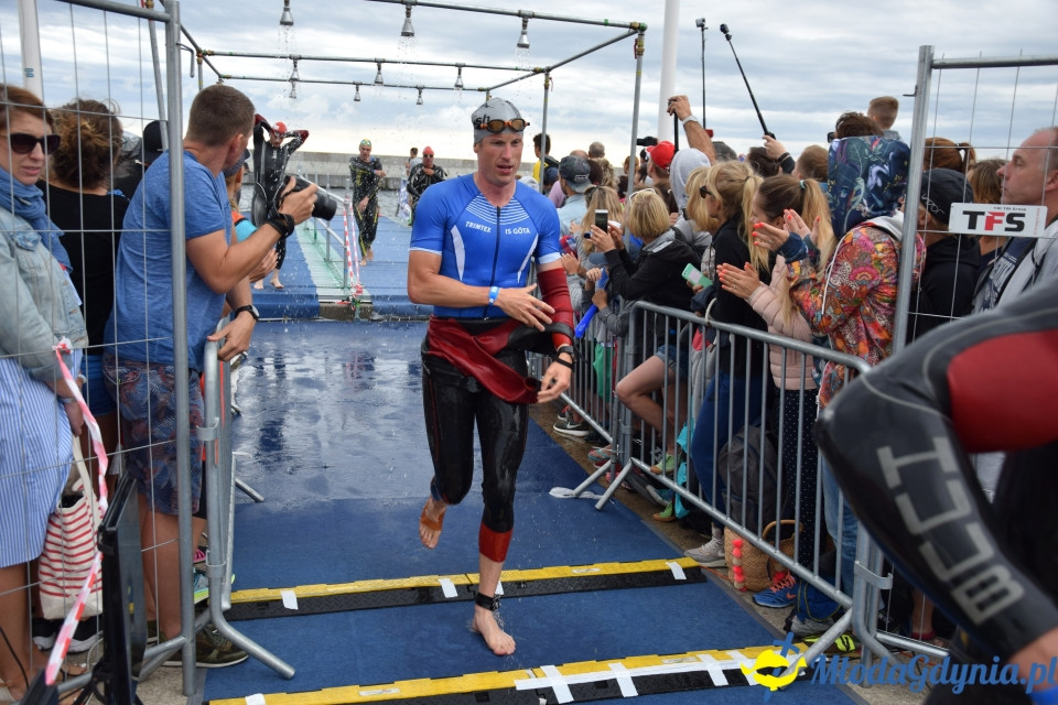 Ironman Gdynia 70.3 (pływanie i rower)
