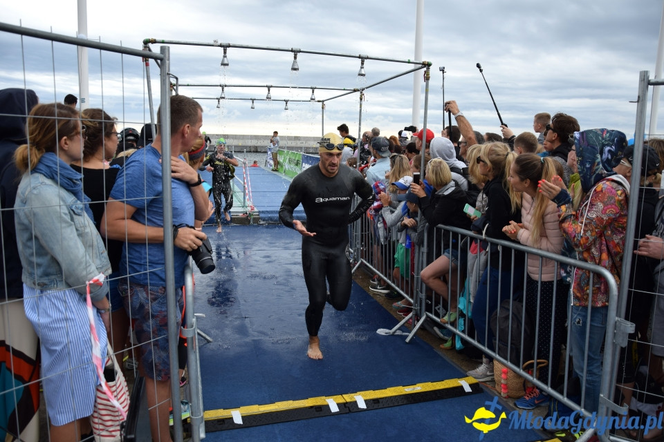Ironman Gdynia 70.3 (pływanie i rower)