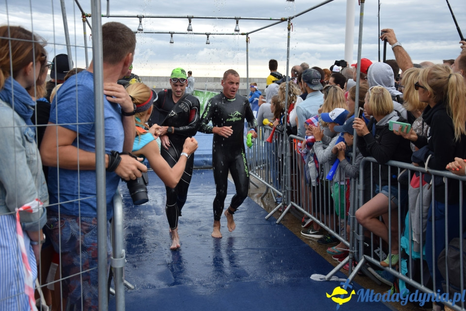 Ironman Gdynia 70.3 (pływanie i rower)