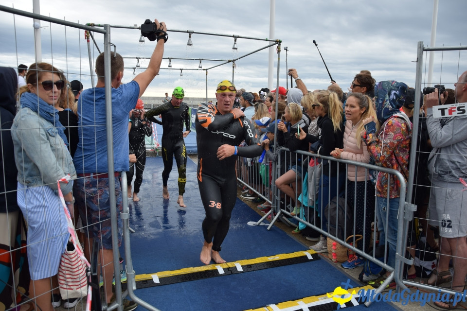 Ironman Gdynia 70.3 (pływanie i rower)