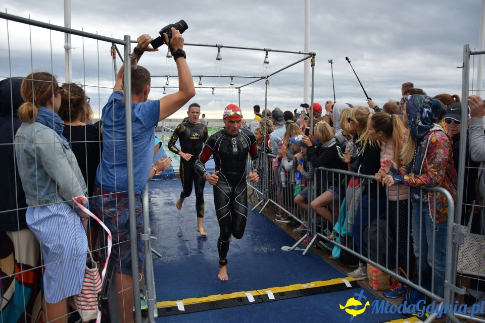 Ironman Gdynia 70.3 (pływanie i rower)