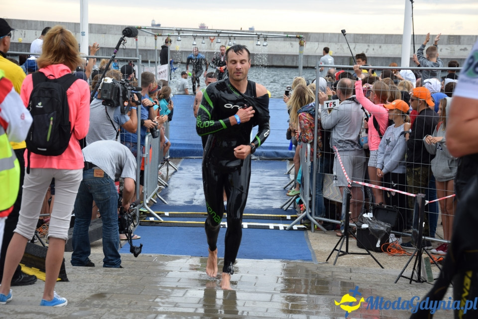 Ironman Gdynia 70.3 (pływanie i rower)