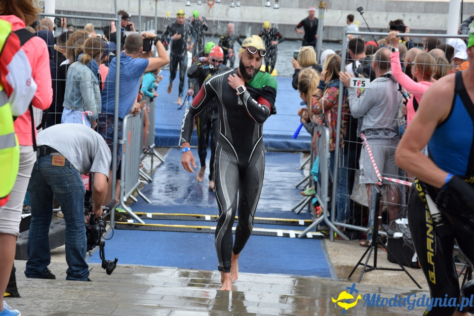 Ironman Gdynia 70.3 (pływanie i rower)