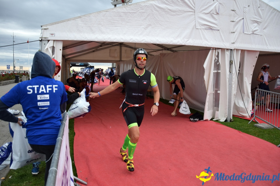 Ironman Gdynia 70.3 (pływanie i rower)