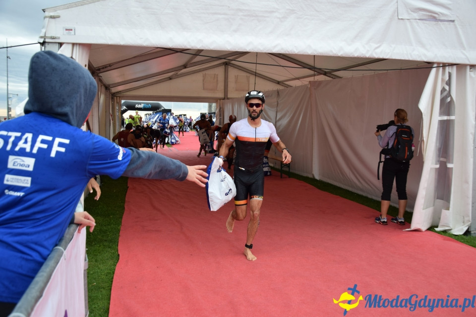 Ironman Gdynia 70.3 (pływanie i rower)