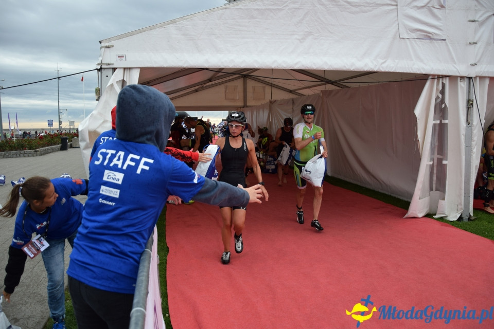 Ironman Gdynia 70.3 (pływanie i rower)