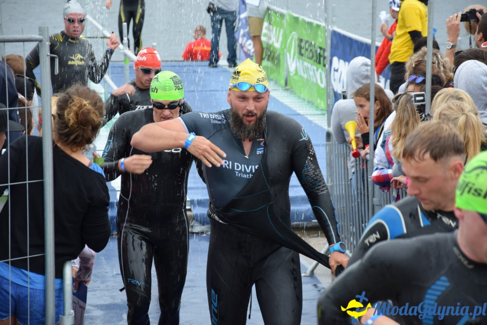 Ironman Gdynia 70.3 (pływanie i rower)
