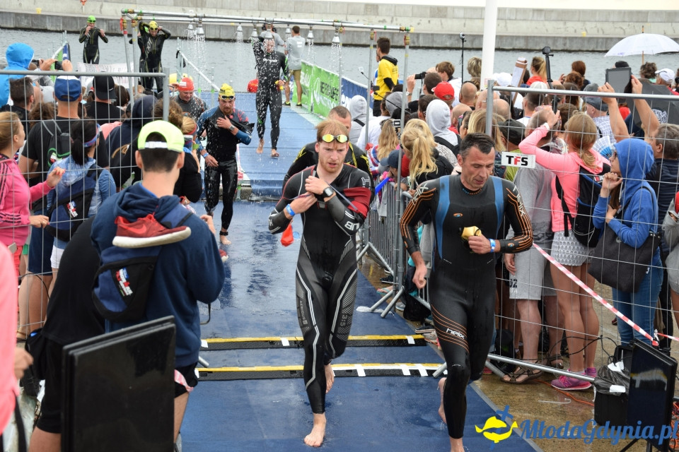 Ironman Gdynia 70.3 (pływanie i rower)