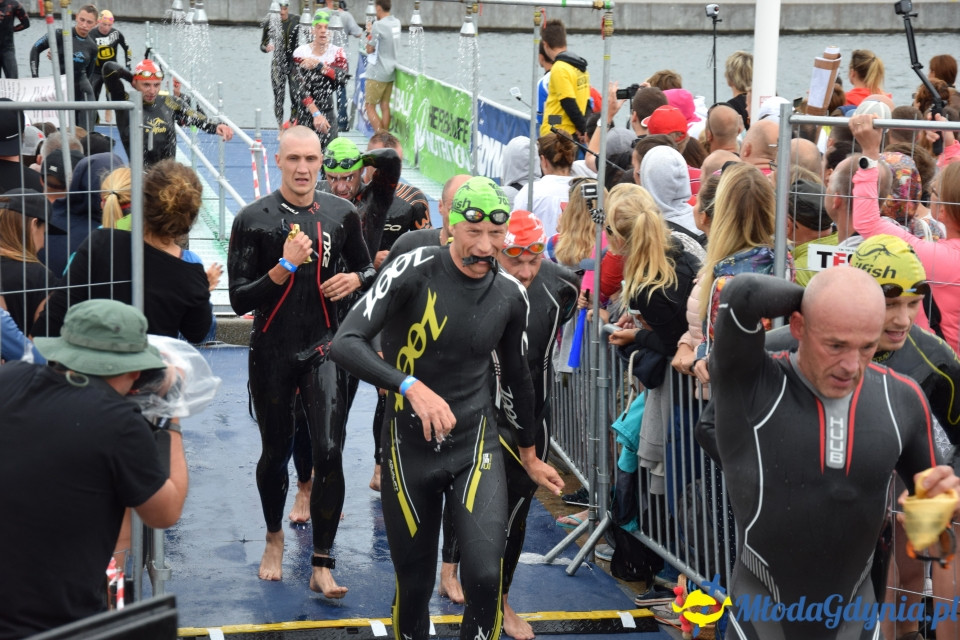 Ironman Gdynia 70.3 (pływanie i rower)
