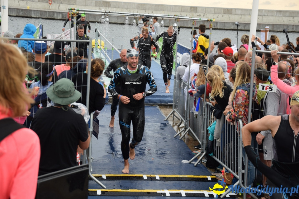 Ironman Gdynia 70.3 (pływanie i rower)