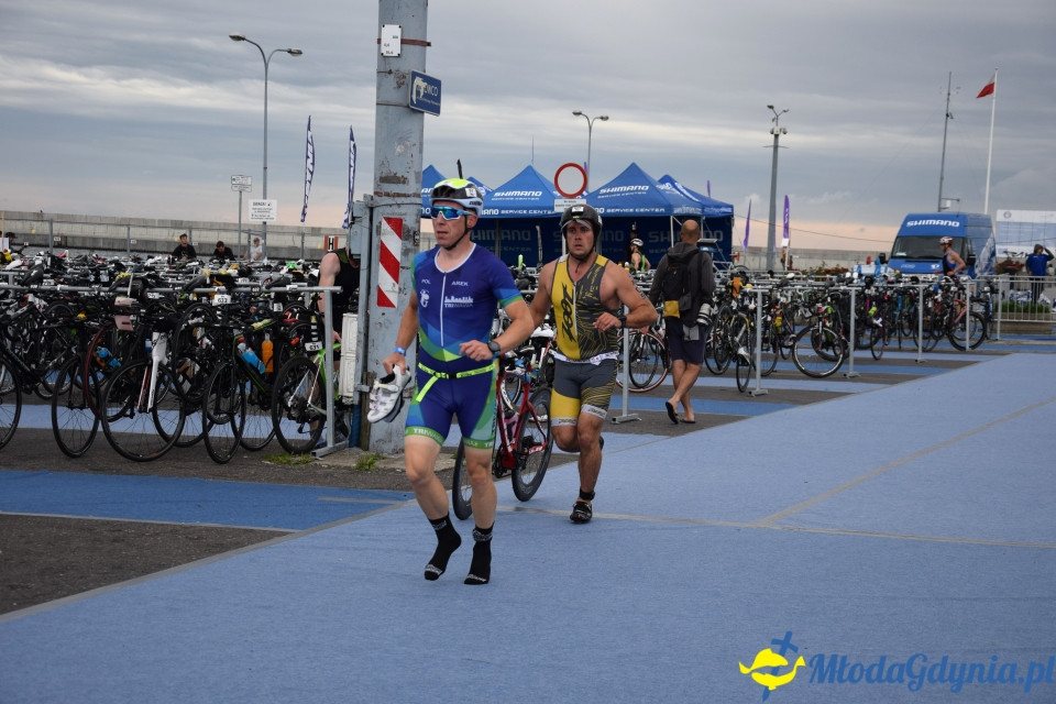 Ironman Gdynia 70.3 (pływanie i rower)
