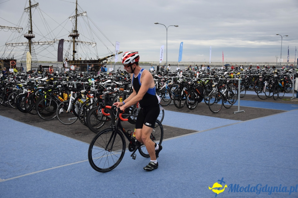 Ironman Gdynia 70.3 (pływanie i rower)