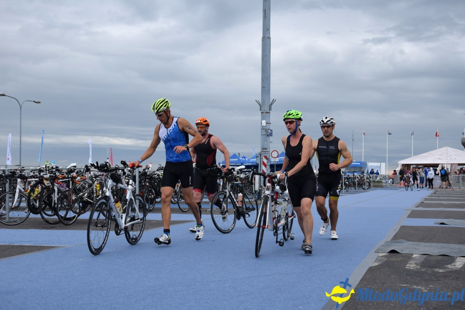 Ironman Gdynia 70.3 (pływanie i rower)
