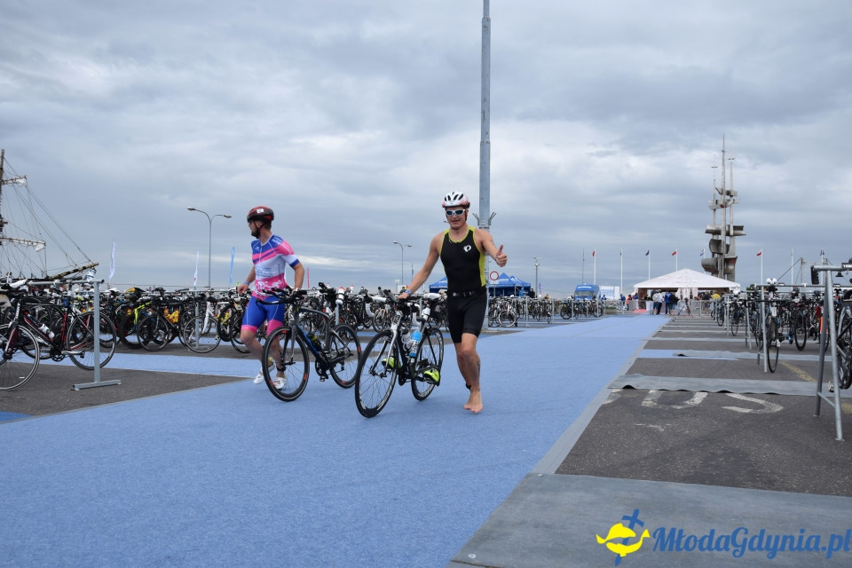Ironman Gdynia 70.3 (pływanie i rower)