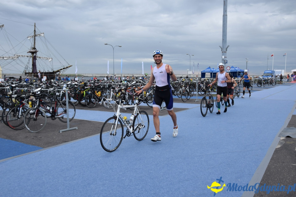 Ironman Gdynia 70.3 (pływanie i rower)