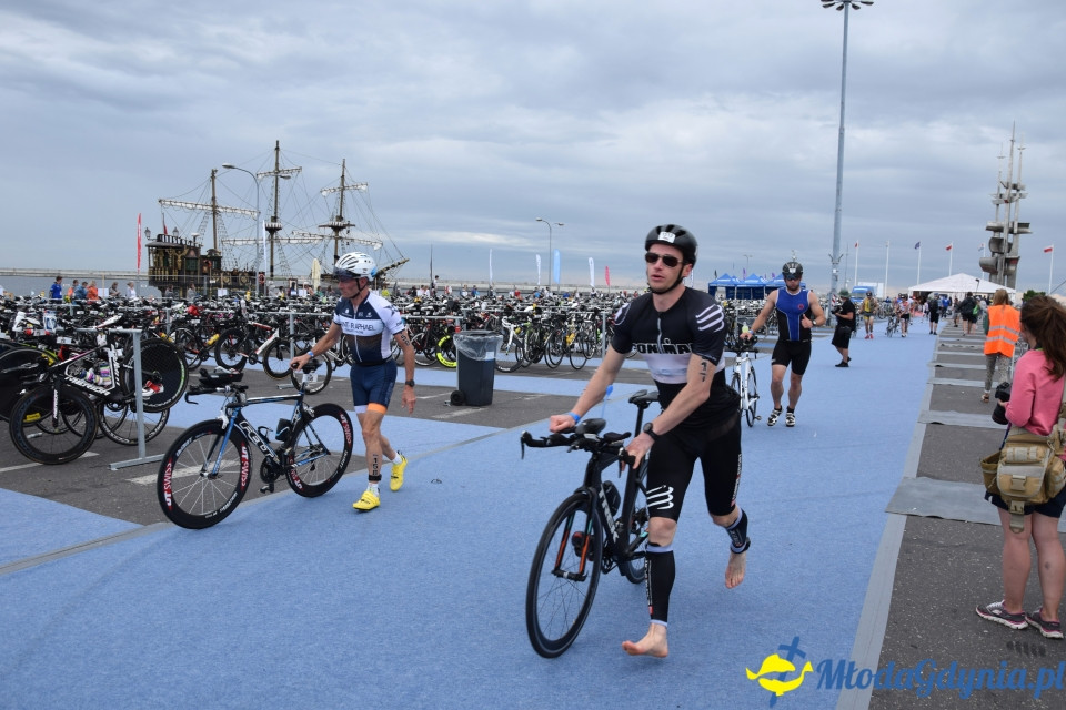 Ironman Gdynia 70.3 (pływanie i rower)