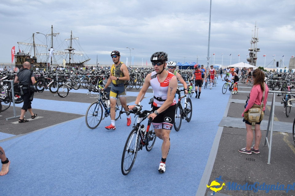 Ironman Gdynia 70.3 (pływanie i rower)